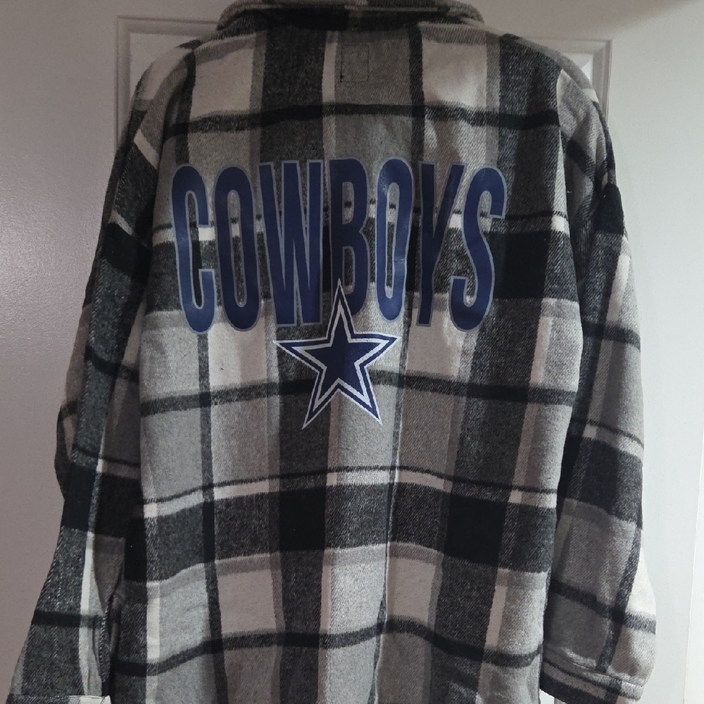 NFL Gameday Couture Monochrome Plaid Jacket